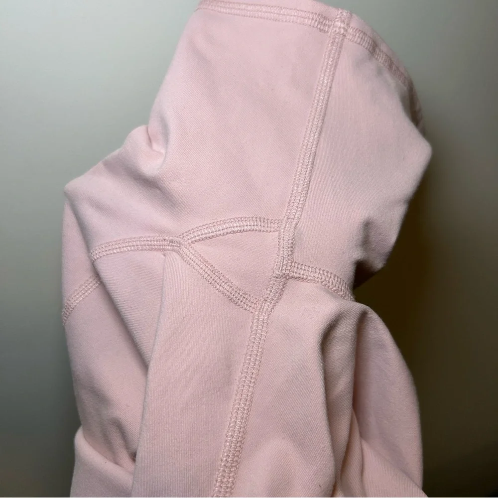 Alo Yoga 5” Airbrush High-Waist Biker Short Light Pink Size Extra Small - Picture 9 of 9